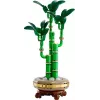 Planta decorativa modelo LEGO Icons — LEGO 10344 Bambu da sorte Botanical Collection, 325 peças, 290 mm de altura