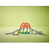 LEGO DUPLO Ponte ferroviária e carris conjunto de expansão 10426 – Ponte ferroviária DUPLO e carris curvos para crianças pequenas