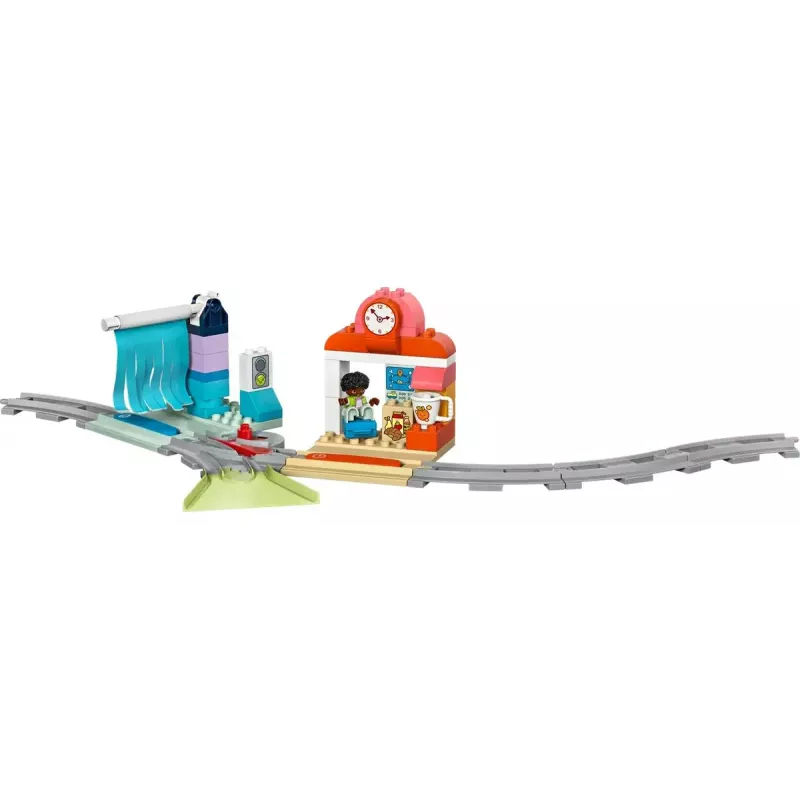 Conjunto de comboio de brincar LEGO DUPLO 10428 Grande comboio comunitário interativo — grande comboio interativo para crianças pequenas