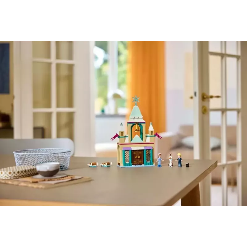 Brinquedo de construção LEGO Disney Princess Castelo de Arendelle 43265 – 177 peças, 3 minifiguras, a partir dos 5 anos, conjunto de exposição (250×60×40 mm)