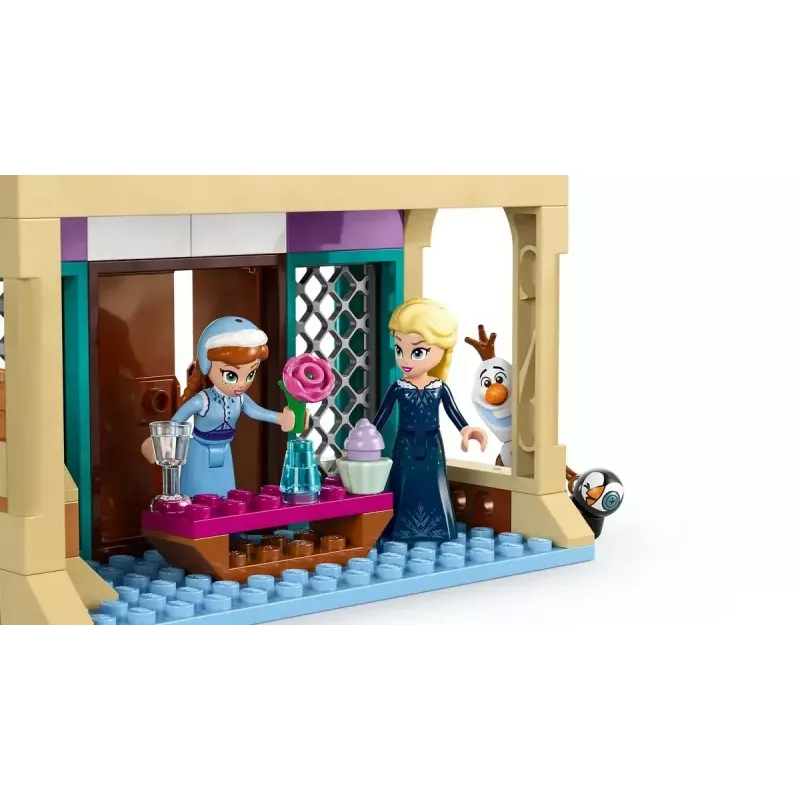 Brinquedo de construção LEGO Disney Princess Castelo de Arendelle 43265 – 177 peças, 3 minifiguras, a partir dos 5 anos, conjunto de exposição (250×60×40 mm)
