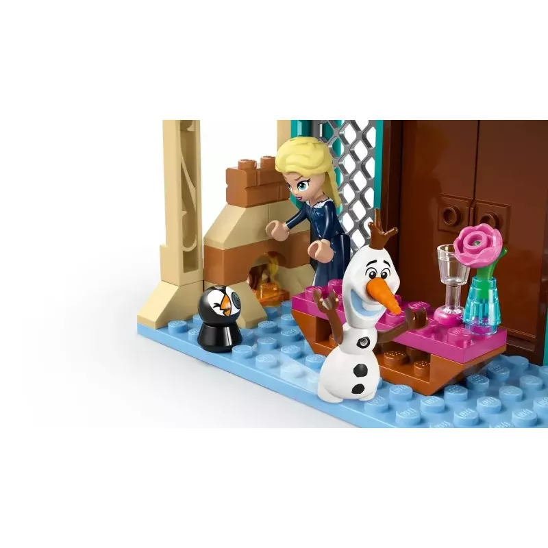 Brinquedo de construção LEGO Disney Princess Castelo de Arendelle 43265 – 177 peças, 3 minifiguras, a partir dos 5 anos, conjunto de exposição (250×60×40 mm)