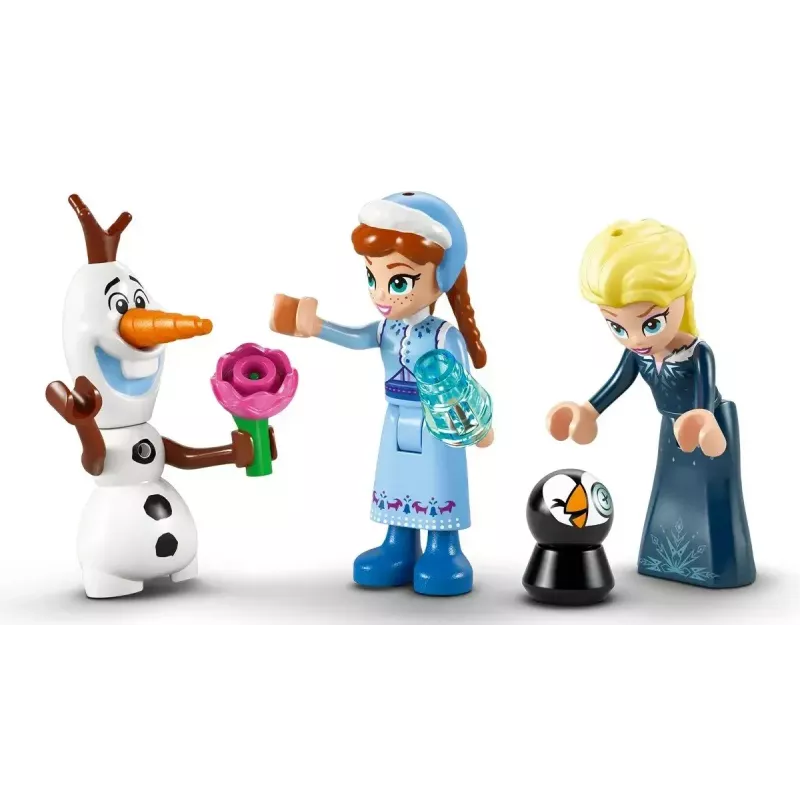Brinquedo de construção LEGO Disney Princess Castelo de Arendelle 43265 – 177 peças, 3 minifiguras, a partir dos 5 anos, conjunto de exposição (250×60×40 mm)