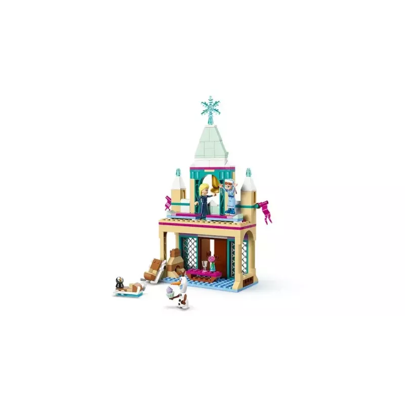Brinquedo de construção LEGO Disney Princess Castelo de Arendelle 43265 – 177 peças, 3 minifiguras, a partir dos 5 anos, conjunto de exposição (250×60×40 mm)