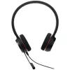 Headset Jabra Evolve 20 com fios, arco de cabeça, escritório/call center, USB Type-C / USB Type-A, preto