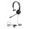 Headset Jabra Evolve 30 II com fios, arco de cabeça, escritório/call center, USB Type-C / USB Type-A, preto