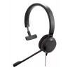 Headset Jabra Evolve 30 II com fios, arco de cabeça, escritório/call center, USB Type-C / USB Type-A, preto