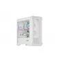 GENESIS Irid 503 Mini Tower transparente, branco