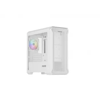 GENESIS Irid 503 Mini Tower transparente, branco