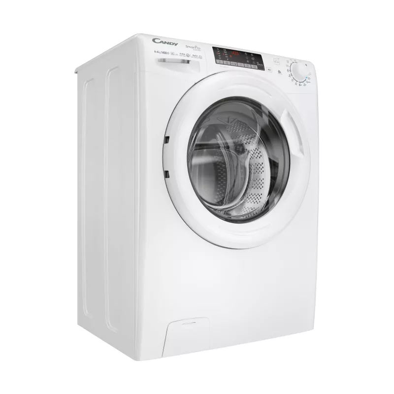 Máquina de lavar e secar roupa Candy Smart Pro COW 4644TWM6/1-S de instalação livre, carga frontal, branco