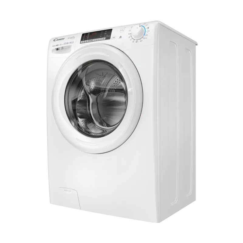 Máquina de lavar e secar roupa Candy Smart Pro COW 4644TWM6/1-S de instalação livre, carga frontal, branco