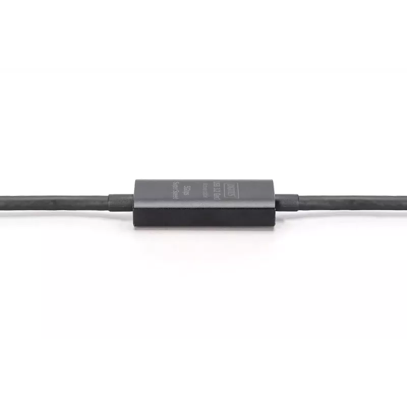 Cabo de extensão USB-C ativo DIGITUS - 5G USB 3.2 Gen1 USB-C - USB-C (M/F) - 10m