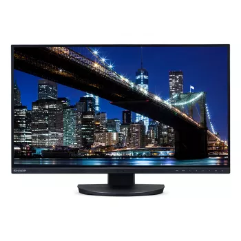 Sharp MultiSync 60006064 Monitor de computador 68,6 cm (27 polegadas) 3840 x 2160 píxeis 4K Ultra HD LCD Preto