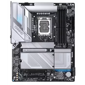 GIGABYTE B860 GAMING X WIFI6E Placa-mãe - CPUs Intel Core Ultra Series, VRM 12+1+2+1 fases, até 9066MHz DDR5, 1xPCIe 5.0 + 2xPCIe 4.0 M.2, 2.5GbE LAN, WIFI 6E, USB4