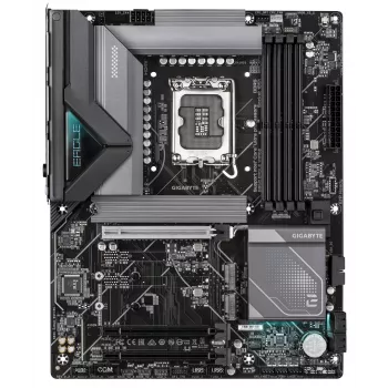 GIGABYTE B860 EAGLE WIFI6E Placa-mãe - CPUs Intel Core Ultra Series, VRM 12+1+2+1 fases, até 9066 MHz DDR5, 1xPCIe 5.0 + 2xPCIe 4.0 M.2, 2,5 GbE LAN, WIFI 6E, USB 3.2 Gen 2x2