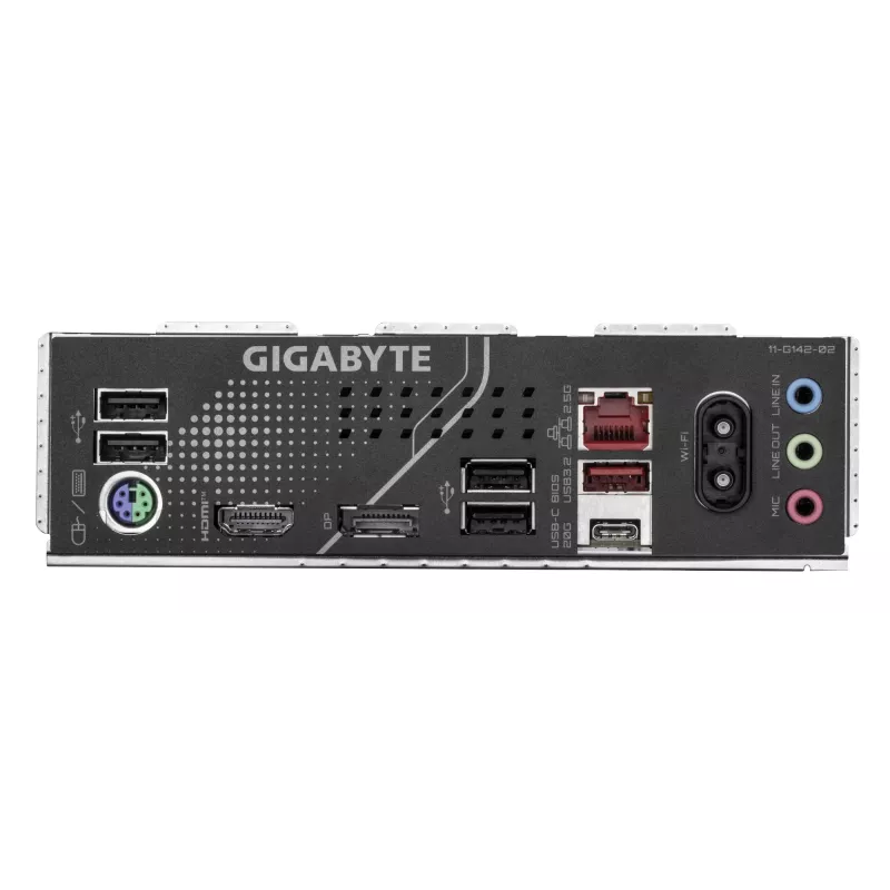 GIGABYTE B860 EAGLE WIFI6E Placa-mãe - CPUs Intel Core Ultra Series, VRM 12+1+2+1 fases, até 9066 MHz DDR5, 1xPCIe 5.0 + 2xPCIe 4.0 M.2, 2,5 GbE LAN, WIFI 6E, USB 3.2 Gen 2x2