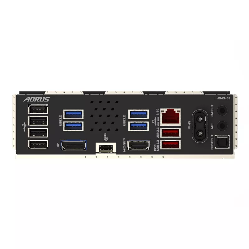 GIGABYTE B860M AORUS ELITE WIFI6E Placa-mãe - CPUs Intel Core Ultra Series, VRM 12+1+2+1 fases, até 9200 MHz DDR5, 1xPCIe 5.0 + 2xPCIe 4.0 M.2, 2,5 GbE LAN, WIFI 6E, Thunderbolt