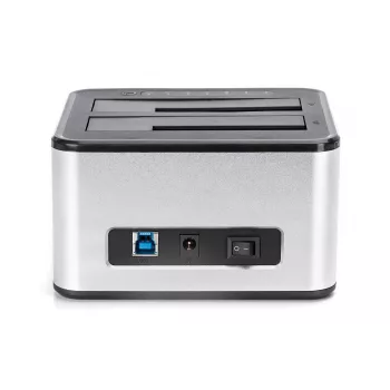 DIGITUS Docking station SATA USB 3.0 – 2 portas 2,5 polegadas/3,5 polegadas SSD/HDD função de clonagem