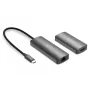 DIGITUS Conjunto extensor de vídeo USB-C - HDMI 4K/120Hz CAT6 30m
