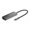 DIGITUS Conjunto extensor de vídeo USB-C - HDMI 4K/120Hz CAT6 30m