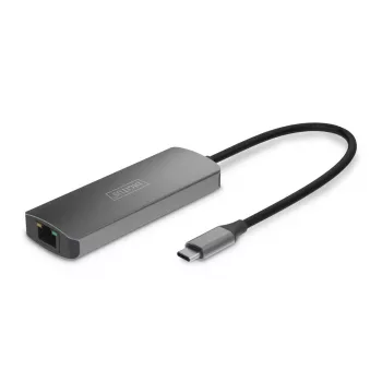 DIGITUS Conjunto extensor de vídeo USB-C - HDMI 4K/120Hz CAT6 30m
