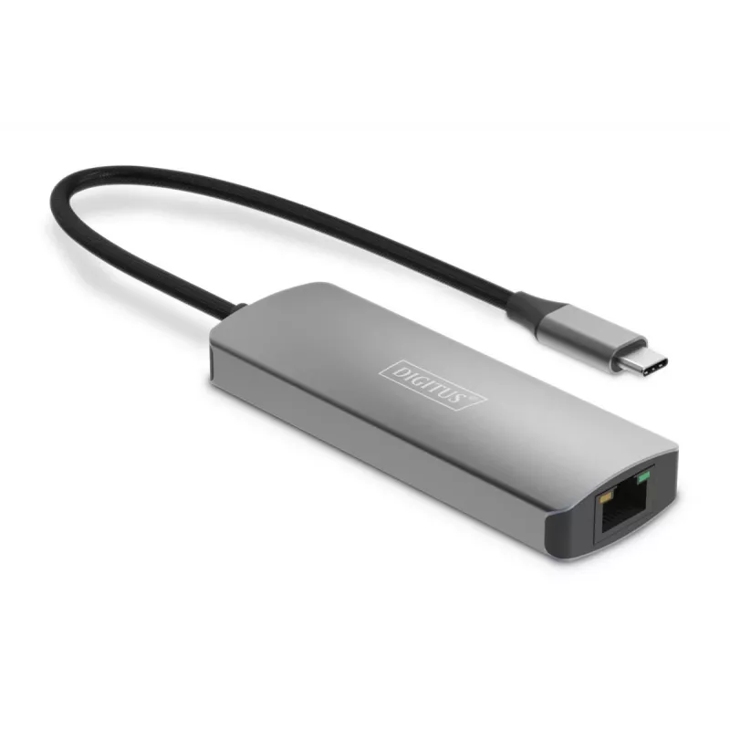 DIGITUS Conjunto extensor de vídeo USB-C - HDMI 4K/120Hz CAT6 30m