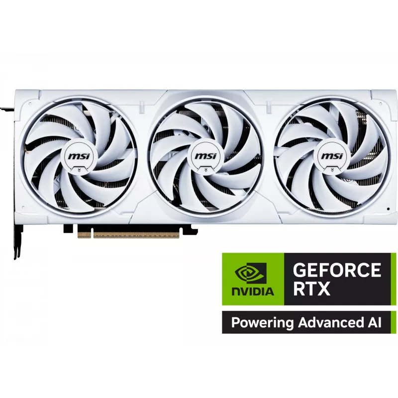 Placa gráfica MSI GeForce RTX 5080 16GB GDDR7, PCIe 5.0, 256-Bit, 303 mm, 360W, 3xDP 1xHDMI, Branco