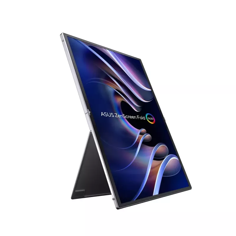 ASUS ZenScreen Fold OLED MQ17QH Ecrã de computador 43,9 cm (17,3 polegadas) 2560 x 1920 píxeis Quad HD Prateado