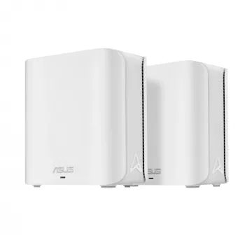 ASUS ZenWiFi BD4 (pack de 2 EU+UK) Banda dupla (2,4 GHz / 5 GHz) Wi-Fi 7 (802.11be) Branco Interno