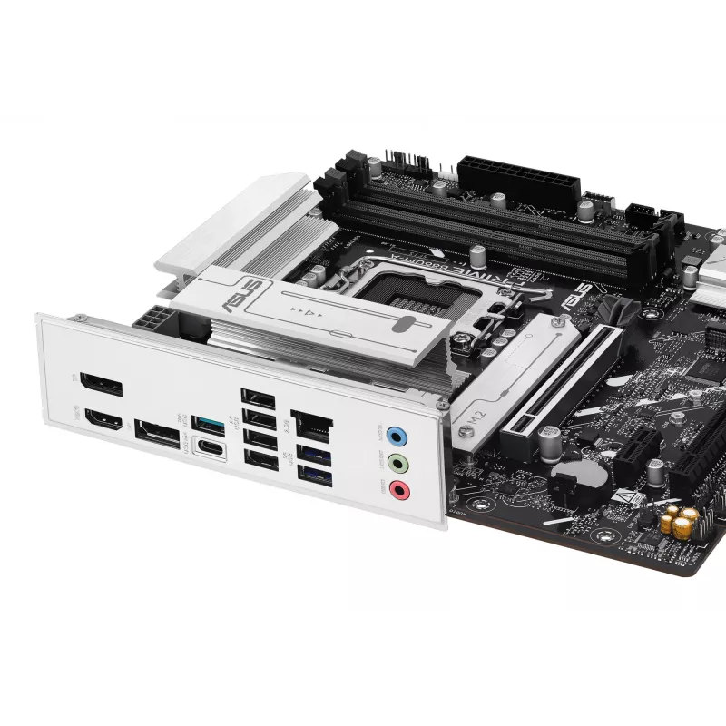 Placa-mãe ASUS PRIME B860M-A-CSM — Intel B860, LGA 1851, micro ATX, DDR5, 4 DIMM, 256 GB, Ethernet 2,5 Gb, 4x SATA III, M.2, 1x PCIe x16