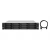QNAP - TL-R1200C-RP - Conjunto de discos - 12 baías (SATA-600) USB 3.2 Gen 2 (externo) montagem em rack 2U
