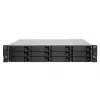 QNAP - TL-R1200C-RP - Conjunto de discos - 12 baías (SATA-600) USB 3.2 Gen 2 (externo) montagem em rack 2U