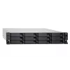 QNAP - TL-R1200C-RP - Conjunto de discos - 12 baías (SATA-600) USB 3.2 Gen 2 (externo) montagem em rack 2U