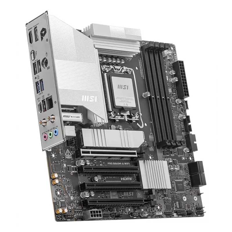 Motherboard MSI PRO B860M-A WIFI Intel B860 LGA 1851 (Socket V1) micro ATX
