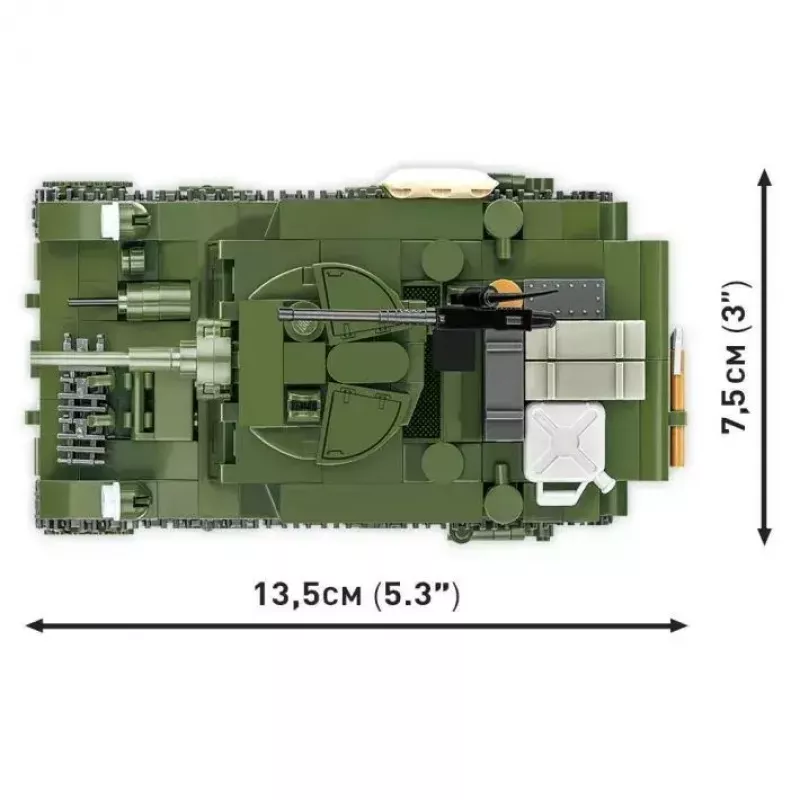 Conjunto de construção COBI M3 Stuart, 511 peças