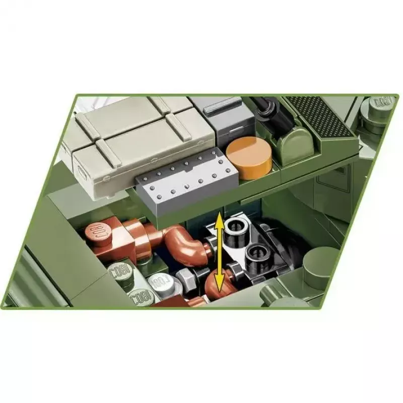 Conjunto de construção COBI M3 Stuart, 511 peças