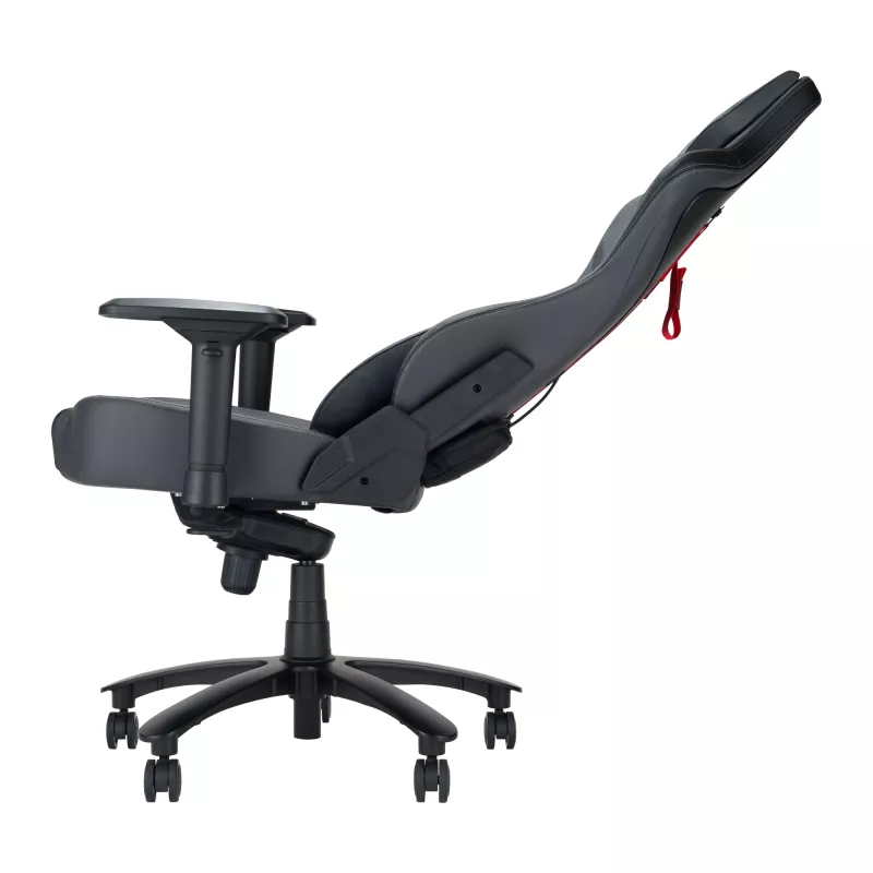 Cadeira gaming universal ASUS ROG CHARIOT X CORE assento acolchoado preto, cinzento