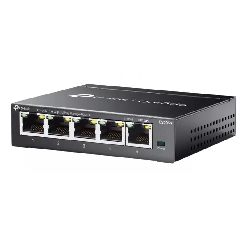 Switch gerido TP-Link Omada ES205G 5 portas Gigabit Ethernet