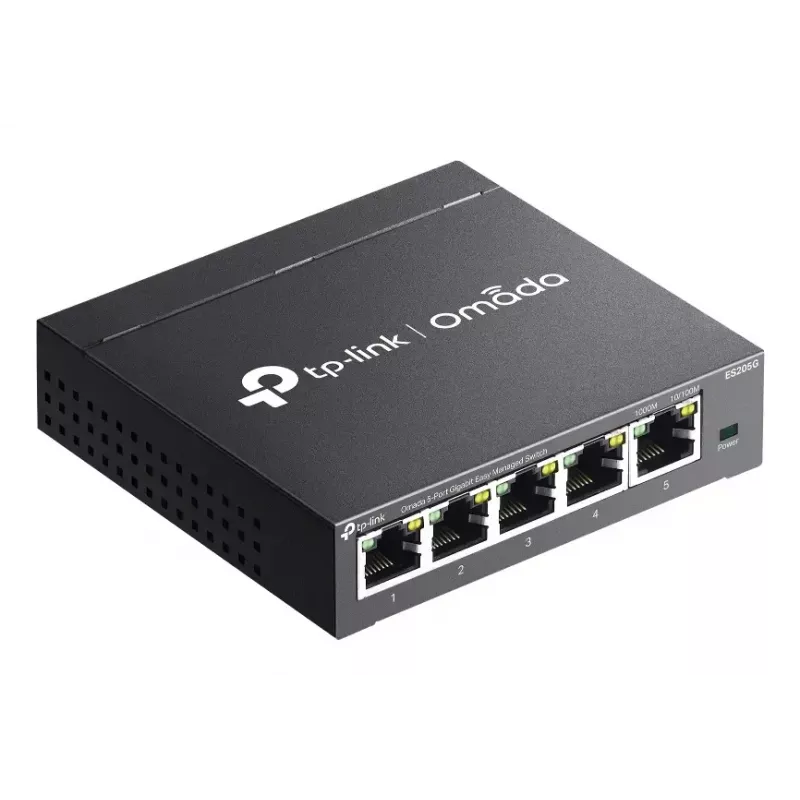 Switch gerido TP-Link Omada ES205G 5 portas Gigabit Ethernet