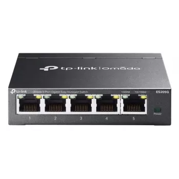 Switch gerido TP-Link Omada ES205G 5 portas Gigabit Ethernet
