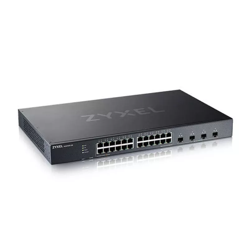 Switch de rede Zyxel XGS1935-28-EU0101F gerido L2+/L3 Gigabit Ethernet (10/100/1000) 1U preto