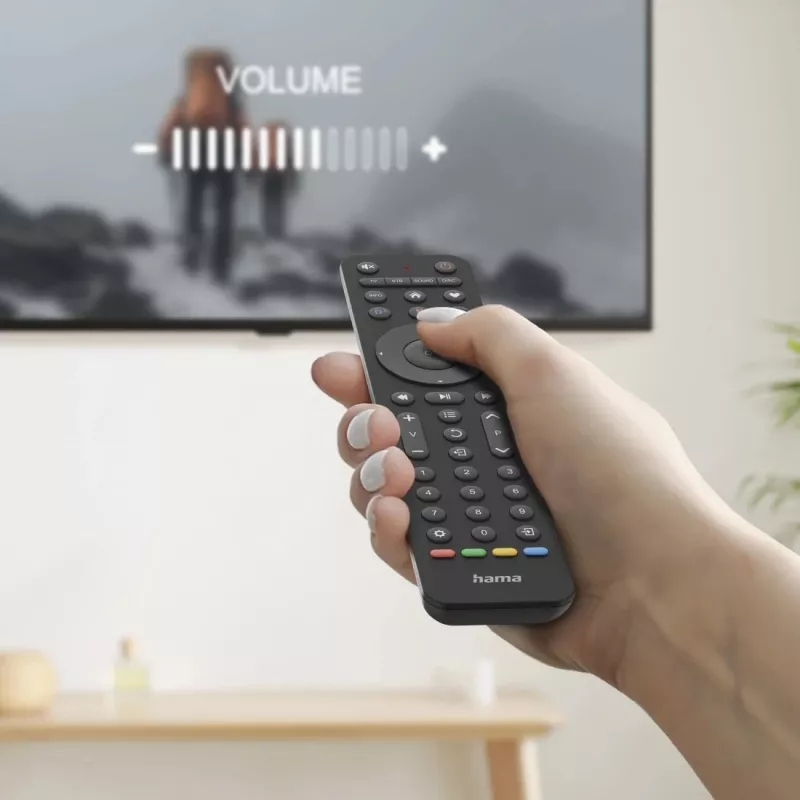 Comando à distância Hama 00221053 IR wireless TV botões