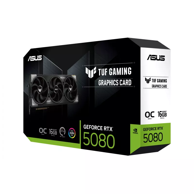 ASUS TUF Gaming TUF-RTX5080-O16G-GAMING NVIDIA GeForce RTX 5080 16 GB GDDR7