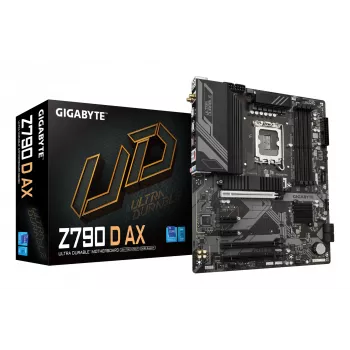 Placa-mãe GIGABYTE Z790 D AX ATX — Intel LGA1700, Z790, DDR5, 4×DIMM, Wi‑Fi 6E, LAN 2.5Gb