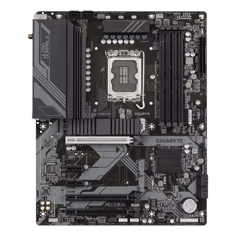 Placa-mãe GIGABYTE Z790 D AX ATX — Intel LGA1700, Z790, DDR5, 4×DIMM, Wi‑Fi 6E, LAN 2.5Gb