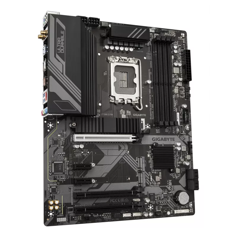 Placa-mãe GIGABYTE Z790 D AX ATX — Intel LGA1700, Z790, DDR5, 4×DIMM, Wi‑Fi 6E, LAN 2.5Gb