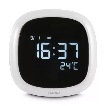 Despertador digital Hama Bora Bora branco