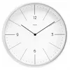 Relógio de quartzo Hama Sardinia Circle cinzento branco pilha AA 300 mm