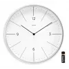 Relógio de quartzo Hama Sardinia Circle cinzento branco pilha AA 300 mm