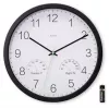 Relógio de quartzo Hama Santorini redondo preto, branco